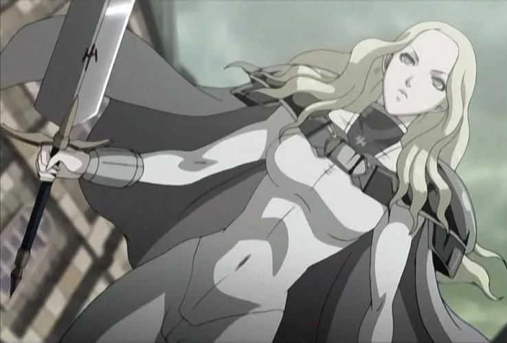 热血动漫大剑Claymore：那些令人难忘的女性战士