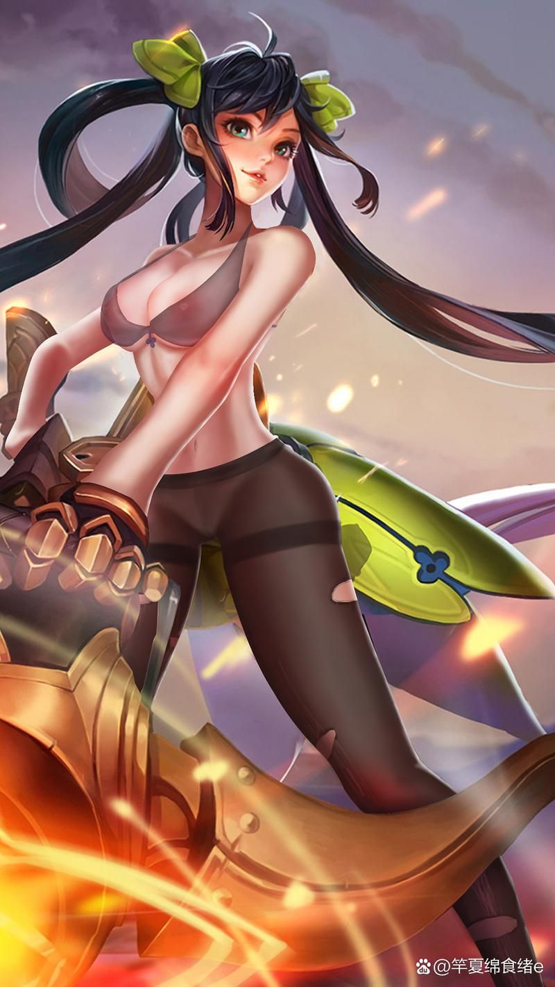 热议！王者女英雄去掉衣服后的真实身材！