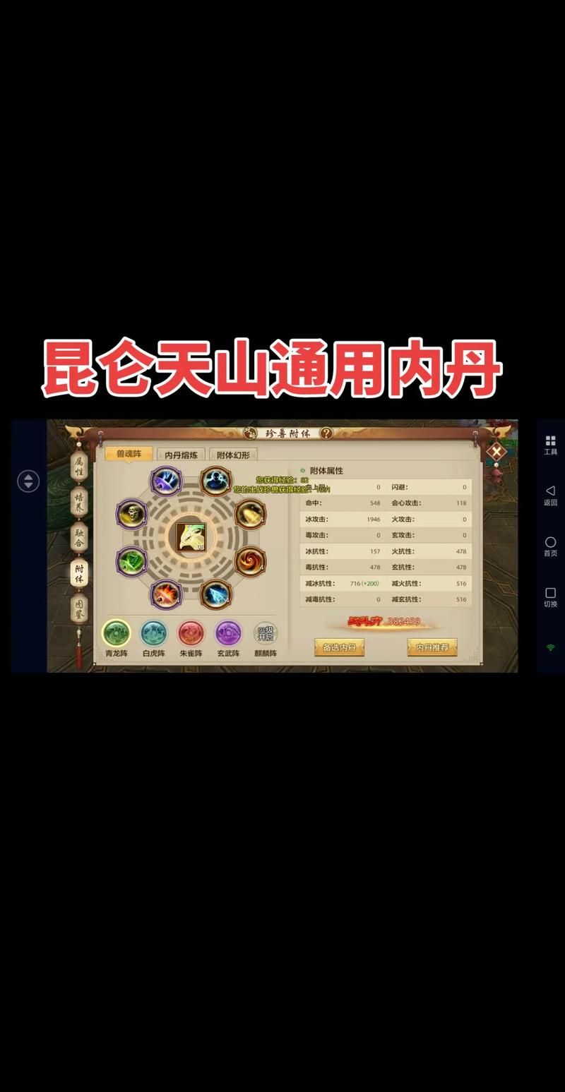 狂怒内丹属性深度解析：提升战斗力的秘密武器
