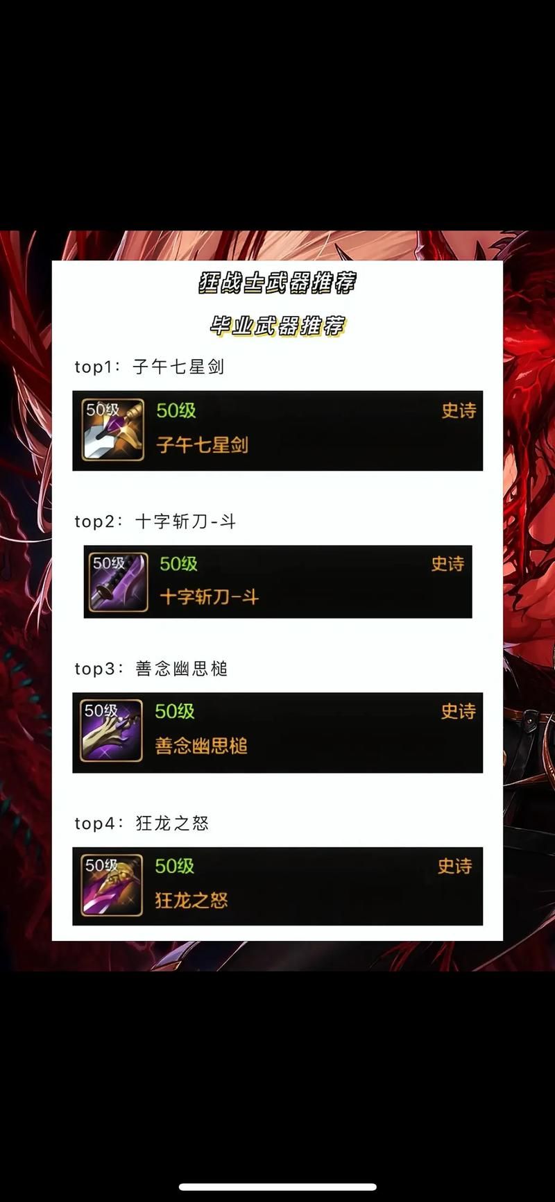 狂战士之魂：最强武器装备搭配推荐及攻略