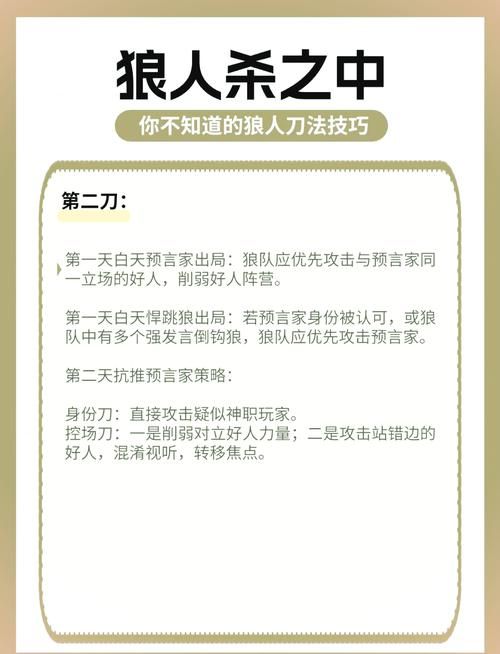 狼人杀7人局：最全游戏规则及技巧指南