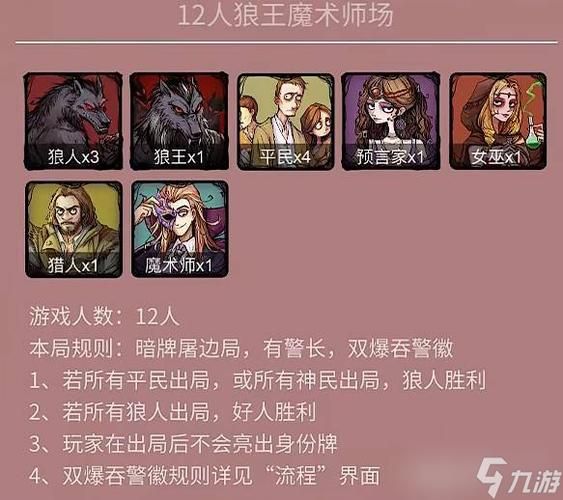 狼人杀游戏怎么玩？新手入门必看超详细玩法攻略