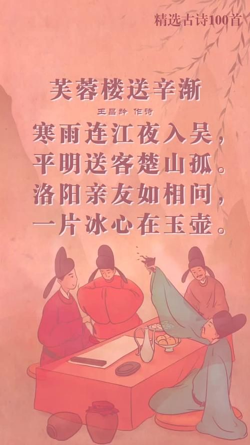 王昌龄芙蓉楼送辛渐赏析：平明送客楚山孤