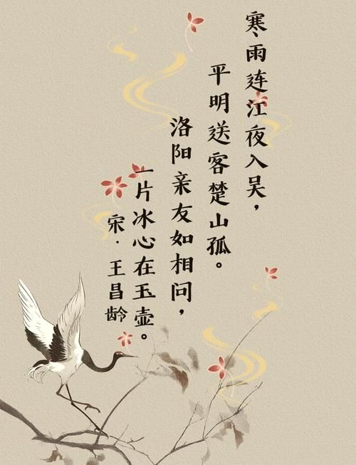 王昌龄芙蓉楼送辛渐赏析：平明送客楚山孤