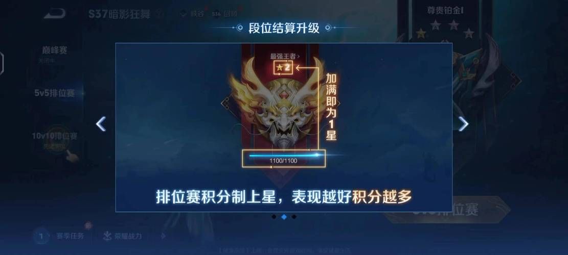 王者掉星耀还能打巅峰赛吗？星耀段位巅峰赛参与条件说明