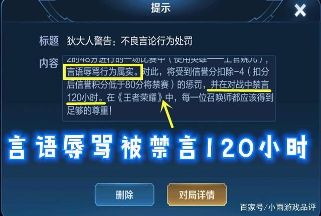 王者禁言原因及解决方法：别再被禁言啦！