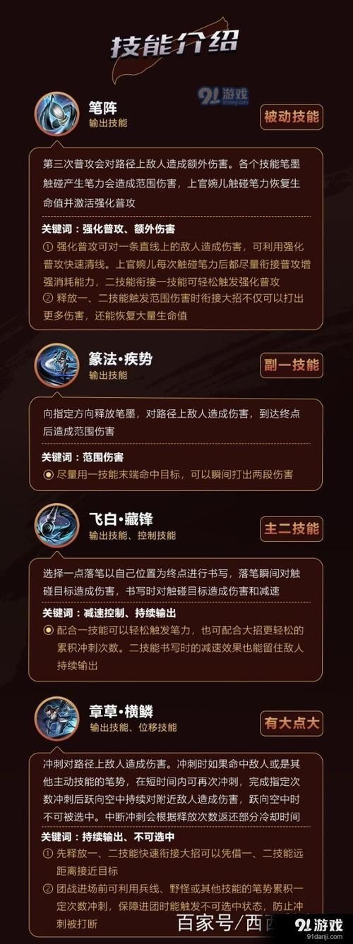 王者荣耀上官婉儿飞天连招口诀详解