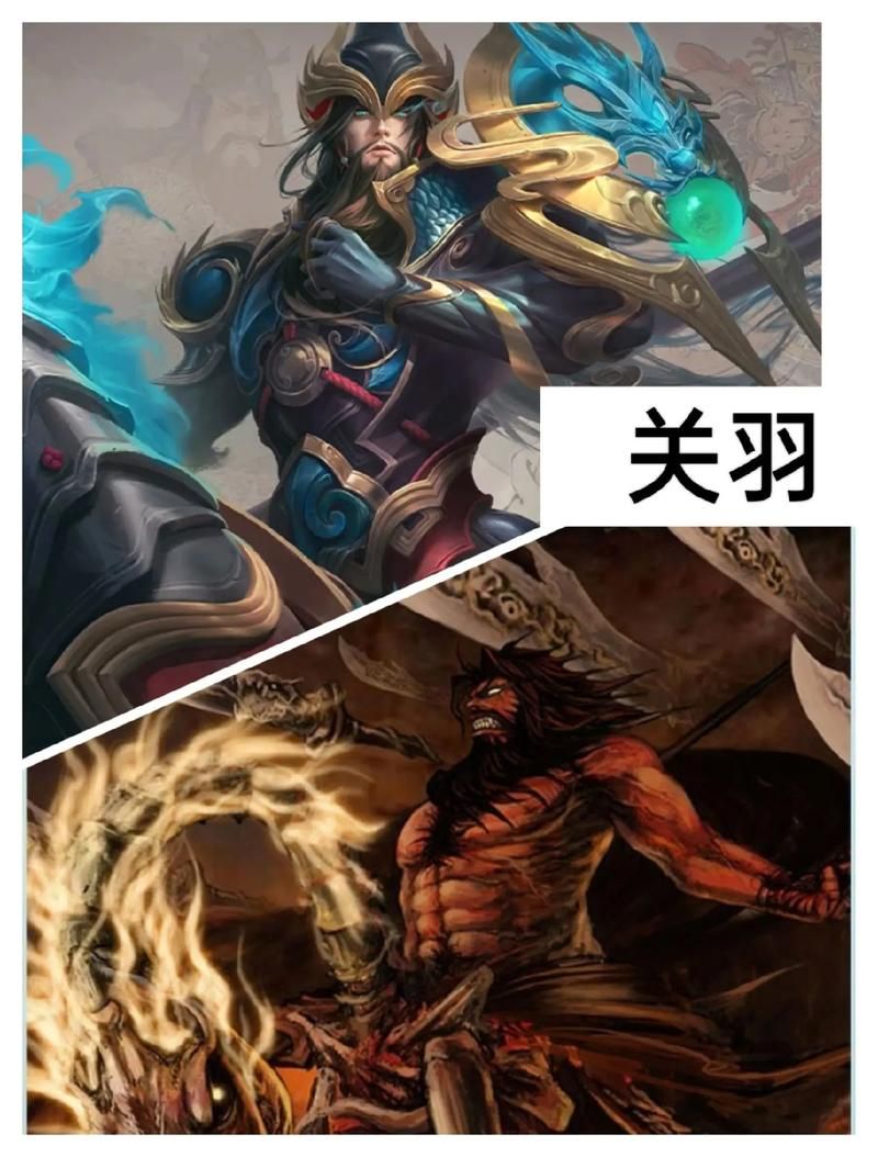 王者荣耀五虎上将皮肤特效对比，视觉盛宴大揭秘！