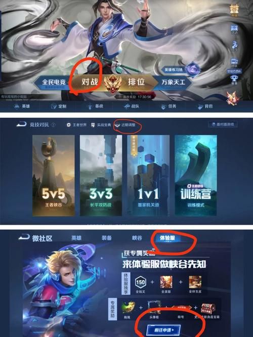 王者荣耀体验服申请入口：快速获取体验服资格的步骤
