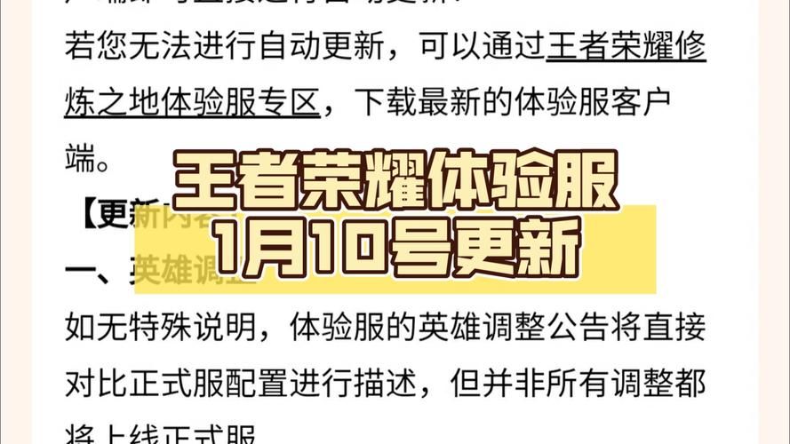 王者荣耀体验服申请入口：快速获取体验服资格的步骤
