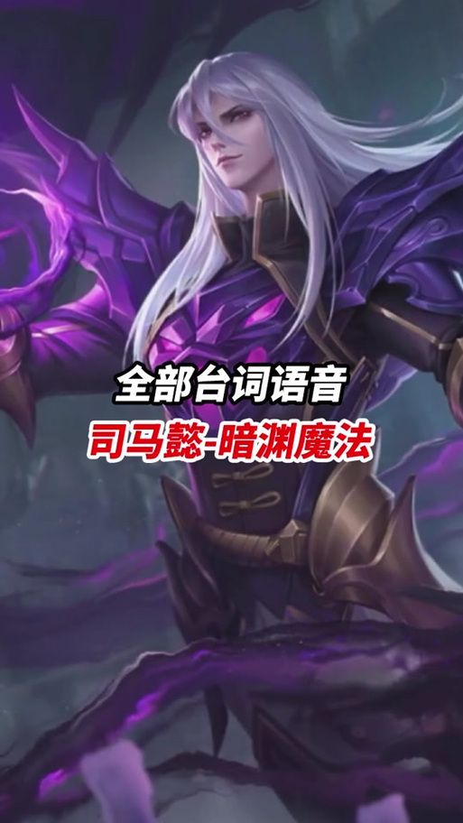 王者荣耀司马懿所有台词语音，附带视频演示