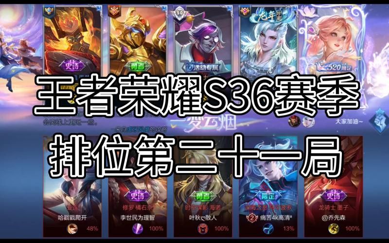 王者荣耀各段位排位战力上限表：国服之路从这里开始！