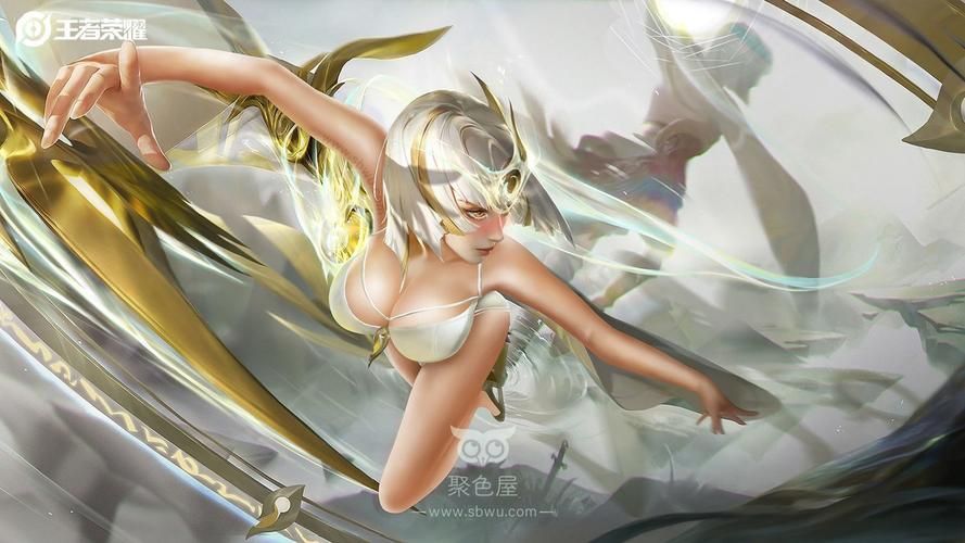 王者荣耀女英雄无衣图：小心你的眼睛！
