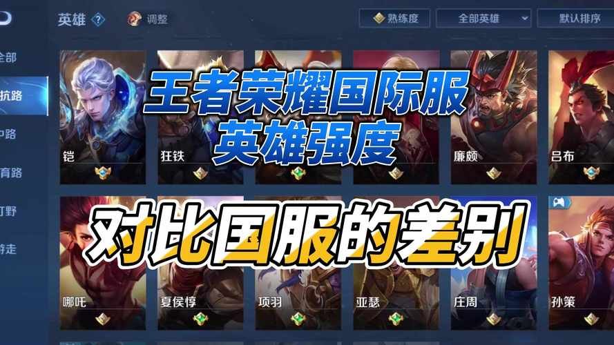 王者荣耀最强英雄排行榜：谁才是真正的王者？