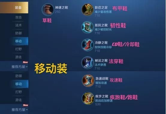 王者荣耀装备大全一览表：39件装备属性数值一览