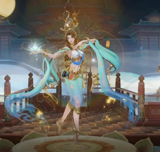 王者荣耀貂蝉遇见胡旋皮肤，传说限定，特效惊艳全场！