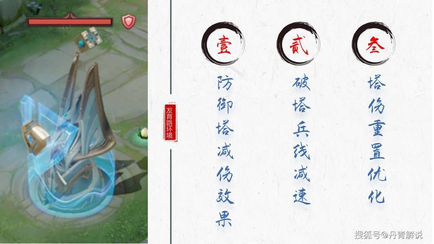 王者荣耀防御塔保护机制：时间、伤害与技巧