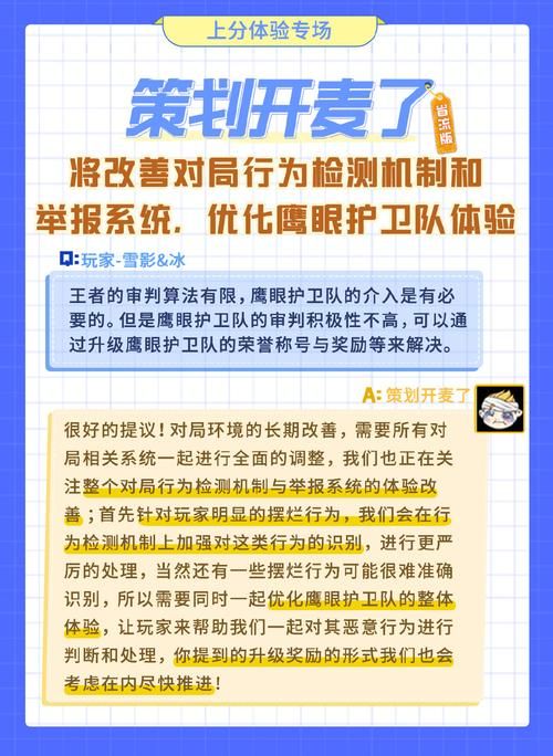王者荣耀鹰眼护卫队局内警告次数及规则说明