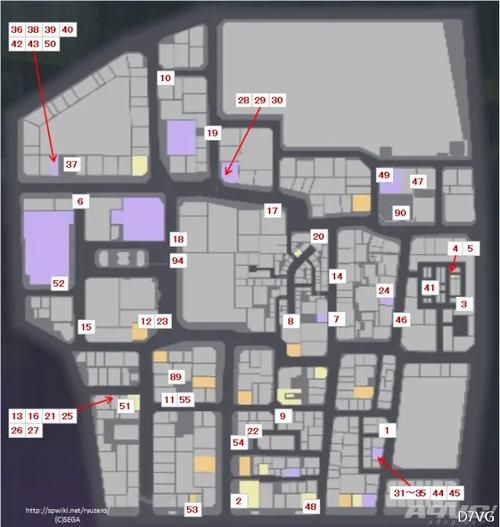玩转如龙0金钱岛：完整店铺地图及赚钱秘籍