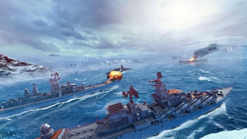 现代战舰modernwarships游戏：百款战舰任你挑选，称霸海洋！