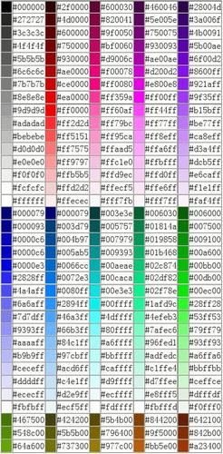 球球颜色代码大全及使用方法：新手必看实用技巧