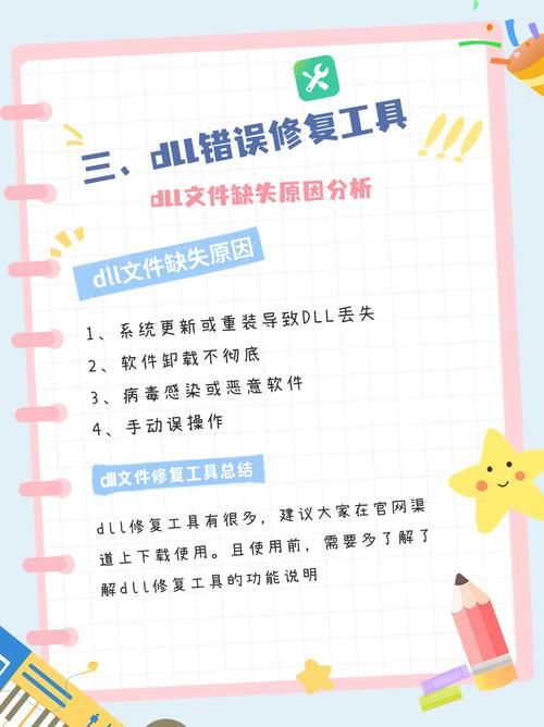 电脑DLL文件损坏？免费修复工具快速解决DLL错误！