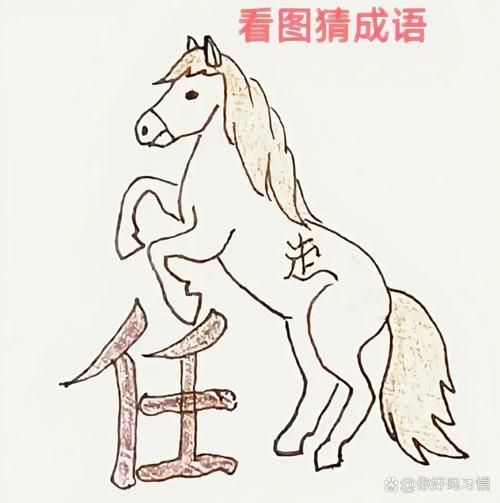 疯狂看图猜成语：四个马的成语你猜到了吗？