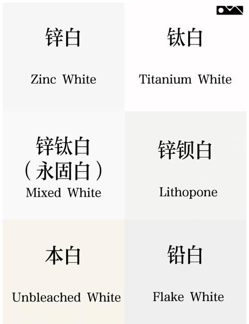 白色颜色代码及应用：图文详解各种白色色调
