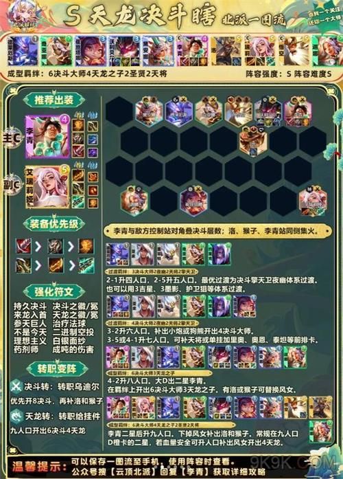 百分百胜率？云顶之弈龙阵容进阶技巧分享