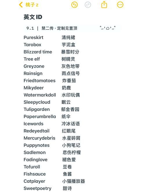 百度推荐：简单好听的微信英文ID大全