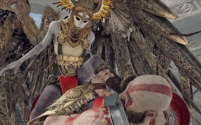 百度搜索战神4，英文名God of War别输错了