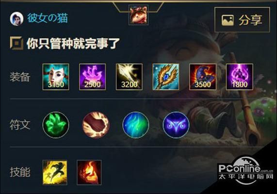百战不殆！提莫最强出装顺序及装备选择分析