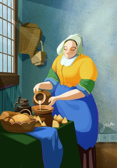 百看不厌：解读维米尔名画倒牛奶的女人