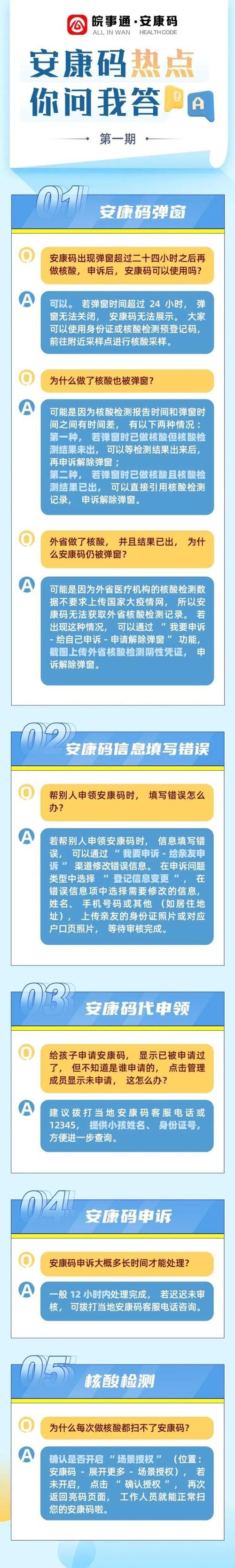 皖事通安康码申请流程及常见问题解答
