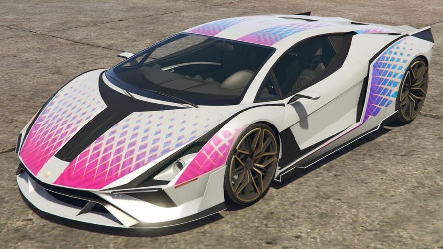 盘点GTA5中最帅气的超级跑车，视觉盛宴不容错过！