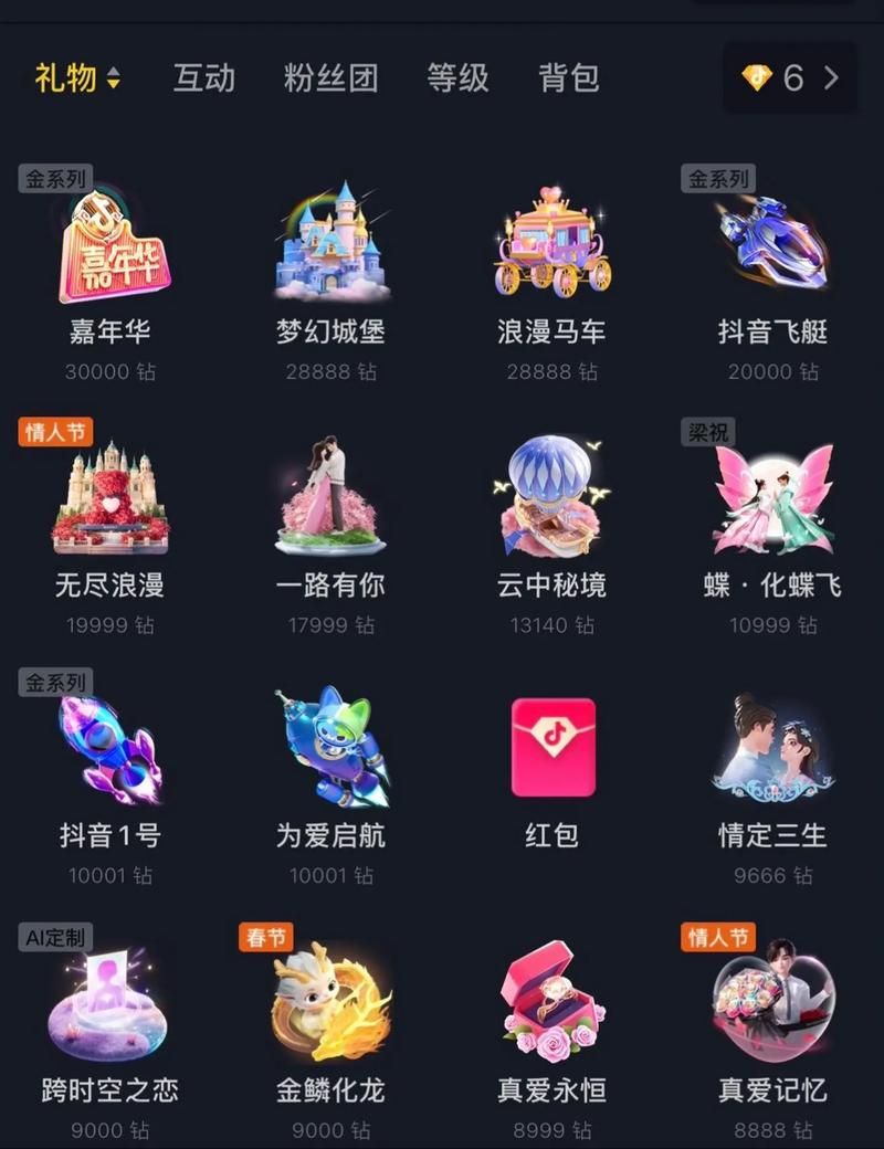 直播间礼物多少钱？价格表大全都在这里！