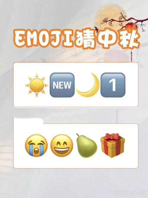 看图猜成语：Emoji表情版，简单又有趣！
