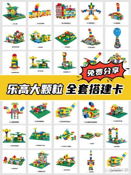 看懂乐高图纸步骤详解：轻松搭建你的乐高作品