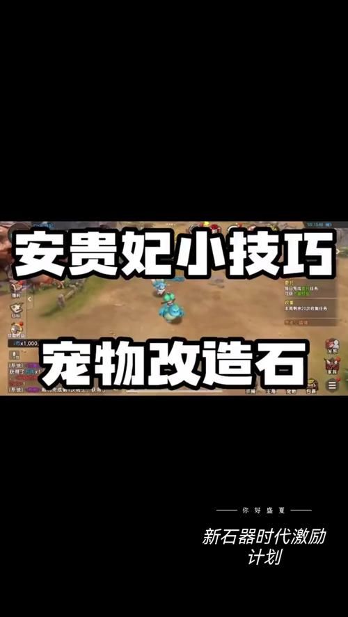 石器时代OL宠物养成技巧，打造最强战队！