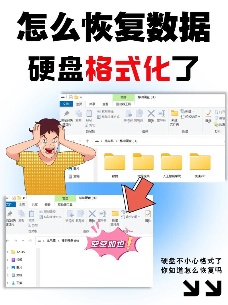 硬盘unformat：格式化后数据恢复，就这么简单
