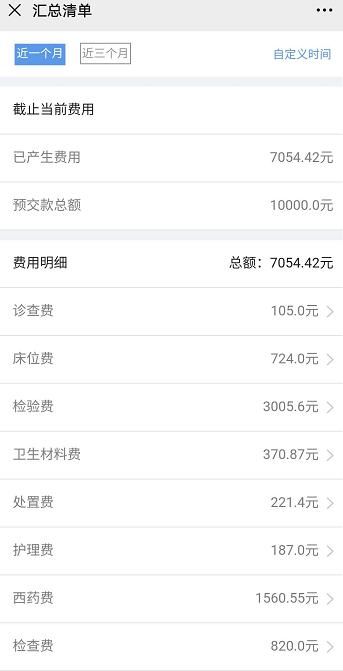 社保卡医院缴费单图片解析：报销明细一目了然