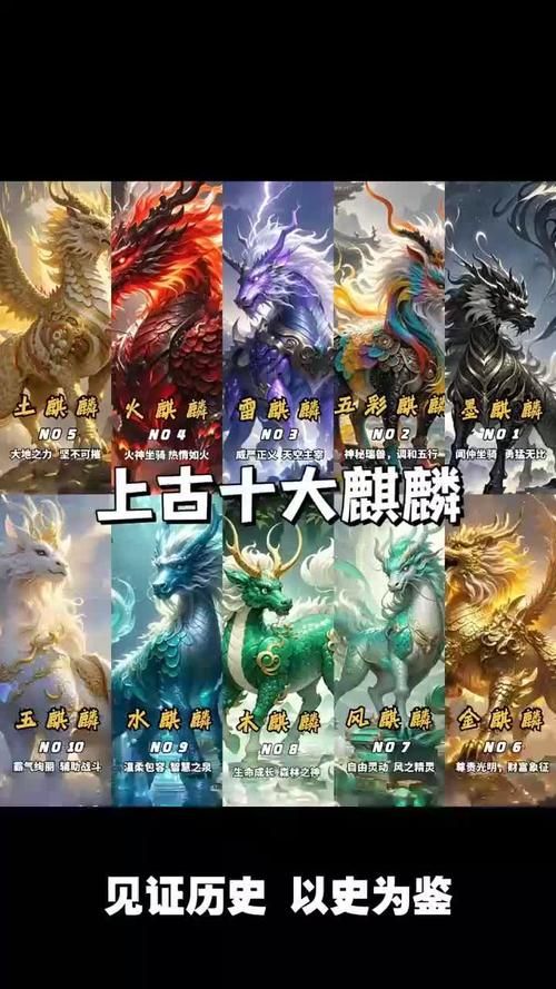 神兽有哪些？带你认识上古十大神兽和更多神兽
