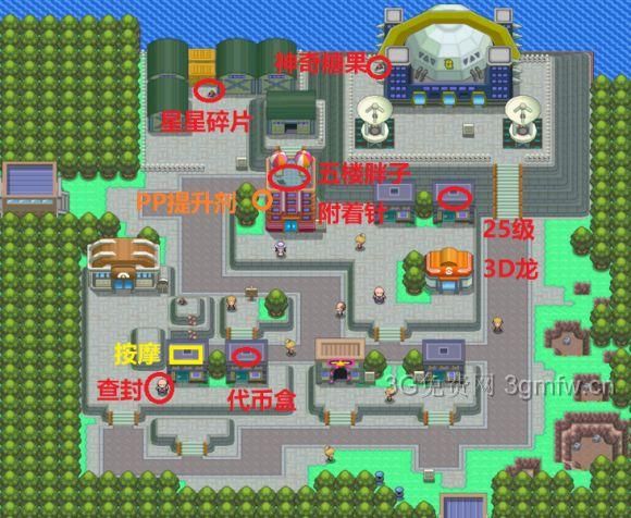 神奥地区地图全览：口袋妖怪地图详解及宝可梦分布