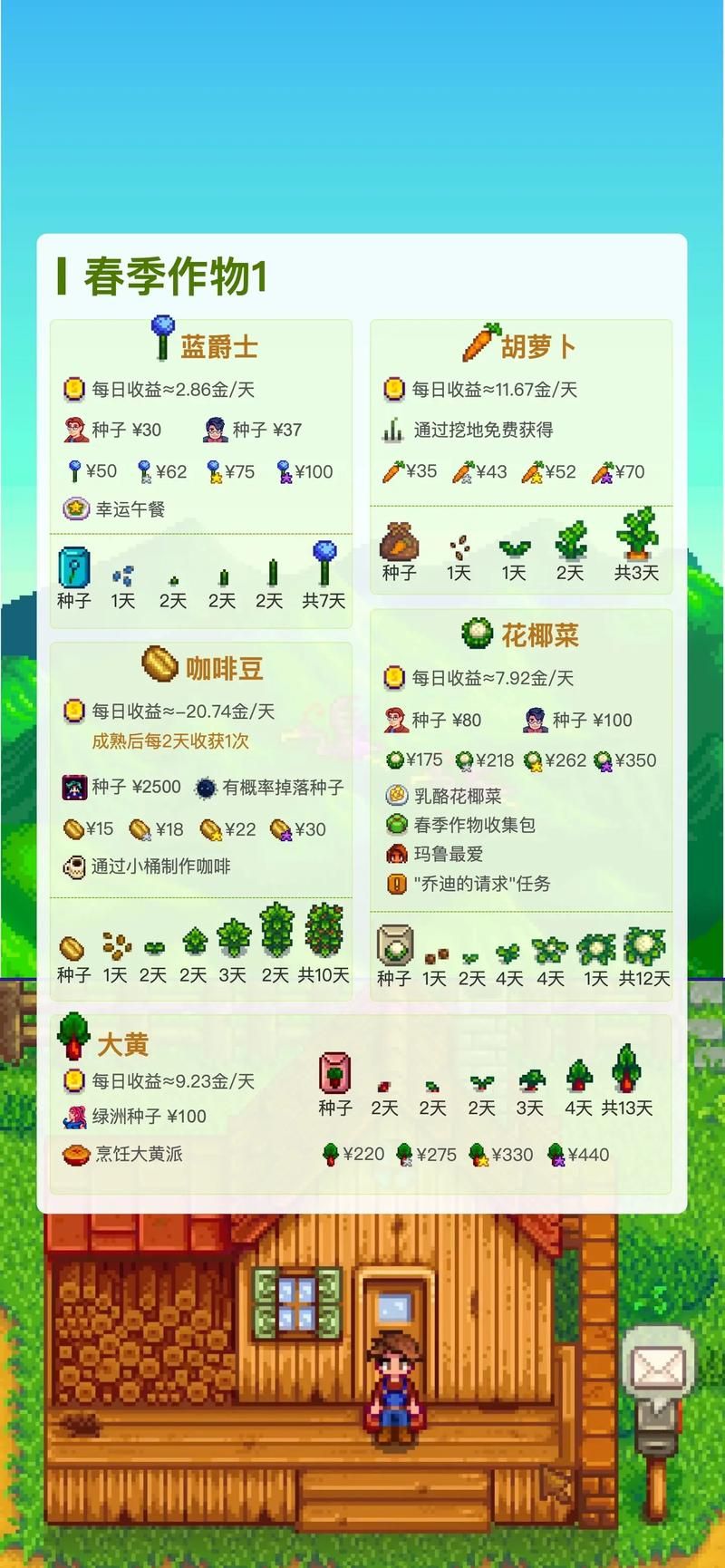 秋天玩星露谷物语种什么好？高产高效作物推荐及种植策略
