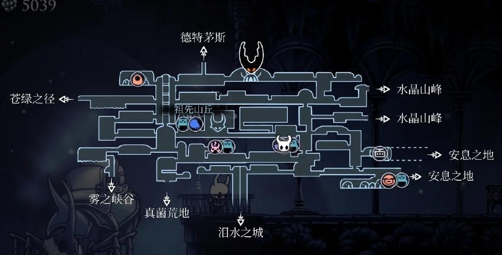 空洞骑士地图高清版下载：助你轻松收集所有物品