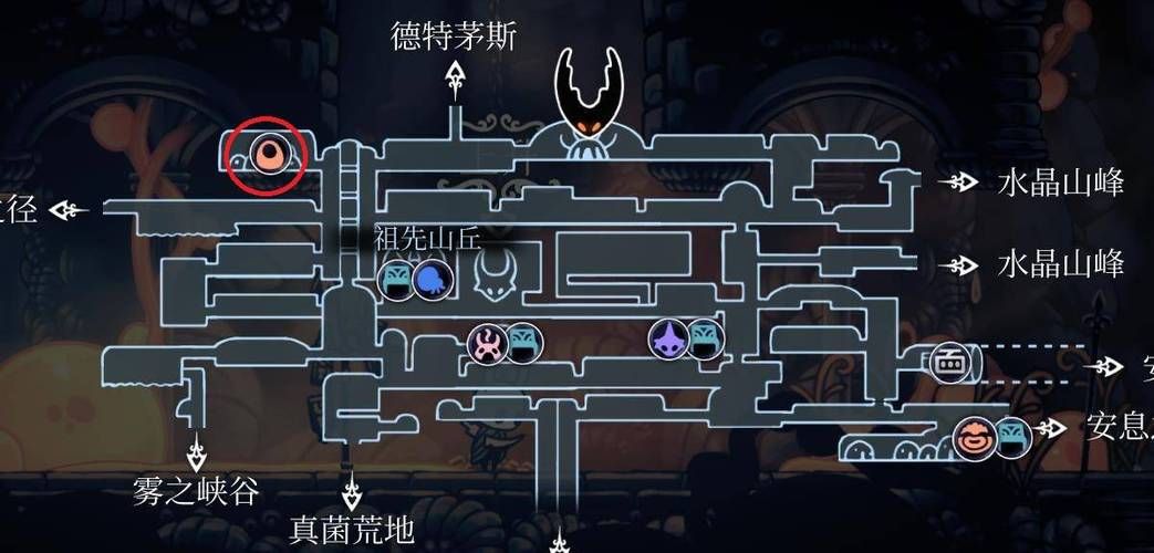 空洞骑士地图高清版下载：助你轻松收集所有物品