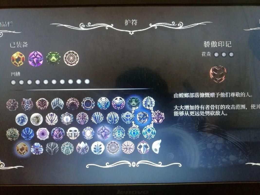 空洞骑士护符效果一览：选择适合你的战斗风格