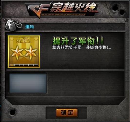 穿越火线少尉军衔图片：一览所有少尉等级图标