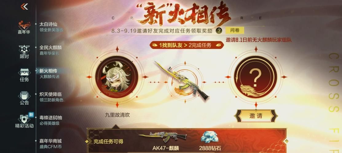 穿越火线聚宝盆：最新活动奖励一览，快来参与！
