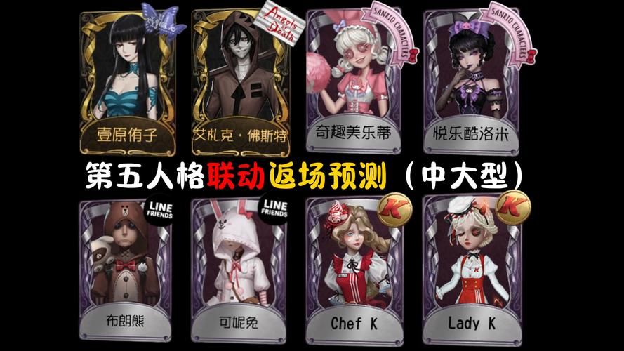 第五人格联动皮肤返场几率大吗？哪些皮肤会回归？